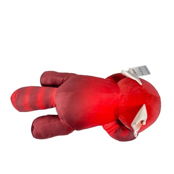 Disney Store Cuddleez Red Turning Red Panda Mei 24" Jumbo Plush Red - Picture 5 of 10